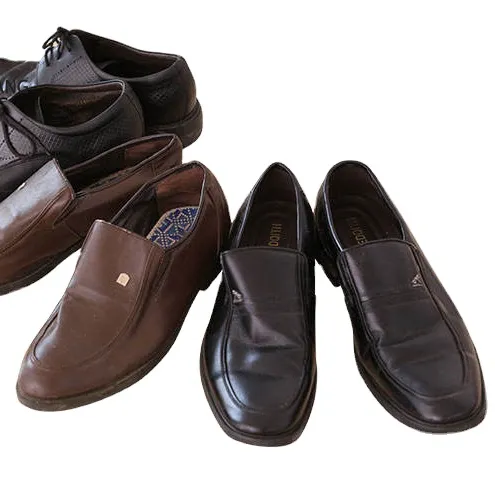 Zapatos de vestir de cuero para hombre, calzado informal, a la moda, de segunda mano, en China