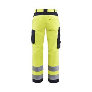 BLAKLADER - 718915123389C42 Pantalon inhérent femme jaune/bleu marine-EAN 7330509640999 FLAME RESISTANT WORKWEAR - Product Image 2