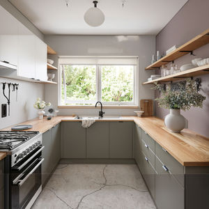 모듈 식 주방 수납 캐비닛 현대 주방 디자인 주방 스탠드 캐비닛 홈 전체 세트 - Product Image 4