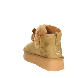 Botas bajas de mujer Laura Biagiotti, de cuero, talla 37, cálidas para invierno, forradas de piel - Product Image 2