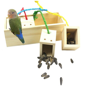 Thân thiện với môi của Chim Vẹt nhai Đồ chơi khối xây dựng đồ chơi câu đố cho thực phẩm tìm kiếm Vẹt - Product Image 6