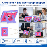 Étui robuste en silicone pour tablette PC avec support pliable pour iPad A16 11e génération, iPad 10e génération 10.9, service OEM ODM personnalisé
