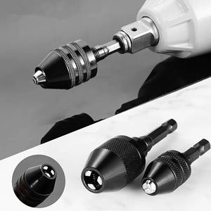 Mandrin de perceuse sans clé MeiKeLa 0,3-3,6 mm 0,3-6,5 mm 0,3-7,5 mm Adaptateur de mandrin à tige hexagonale Outil de conversion de perçage Mandrin de serrage - Product Image 2