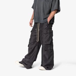 YIMAI Pantaloni <span class=keywords><strong>Cargo</strong></span> Oversize in Poliestere 100% con Coulisse e Tasche, Stile Paracadutista per Uomo, Prezzo all'Ingrosso - Product Image 2