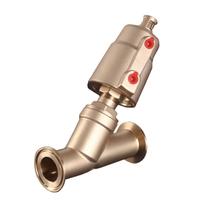 Vente de liquidation B2B COVNA, vanne à siège angulaire pneumatique à double action à deux voies, 1 pouce, en acier inoxydable, pour eau, air, vapeur - Product Image 3