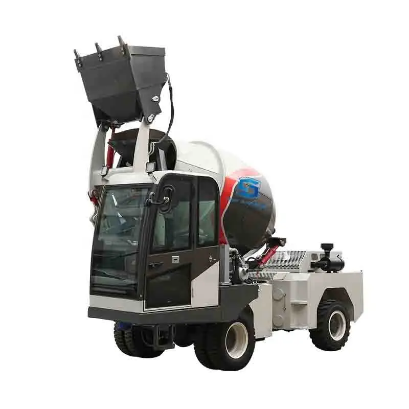 Nuoten — mélangeur de béton automatique à chargement automatique, pour camion avec pompe, 4 Cbm