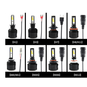 2 Pezzi Lampadine <span class=keywords><strong>LED</strong></span> S2 H4, Fari <span class=keywords><strong>LED</strong></span> H1 H7 H8 H11 HB3 HB4 60W, Luci <span class=keywords><strong>LED</strong></span> 4 Colori, Lampada Auto, Faro <span class=keywords><strong>LED</strong></span> per <span class=keywords><strong>Automobili</strong></span> 12V 24V - Product Image 6
