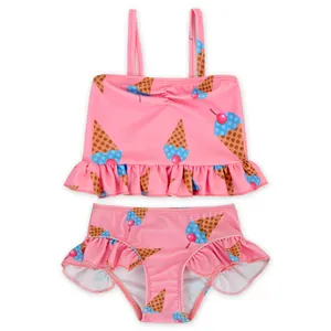 Toddler baby girls bathing suits bikini cartoon swimsuit swimming suits