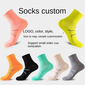 Calzini sportivi estivi alla caviglia alti e sottili per uomo e <span class=keywords><strong>donna</strong></span> calzini alla caviglia da corsa per Fitness in tinta unita - Product Image 6