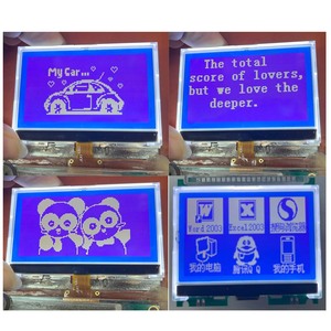 Tùy chỉnh tiêu thụ điện năng thấp đơn sắc 128x64 FSTN Màn hình <span class=keywords><strong>LCD</strong></span> Micro <span class=keywords><strong>LCD</strong></span> hiển thị - Product Image 2