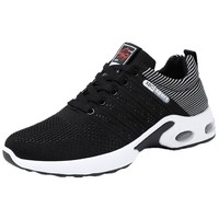 Nouvelle tendance : Chaussures de marche en tissu respirant, à lacets, légères, confortables et décontractées