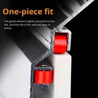 Outil de chanfreinage de carreaux électrique, machine de découpe à angle de 45 degrés, petit meuleuse de bord, alliage d'aluminium pour marbre et carreaux