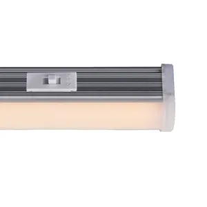 3 CCT Wechsel LED Röhre Licht Shop Licht T5 LED Rohr 1ft 2ft 3ft 4ft AC120V dimmbare Option ETL für USA USA