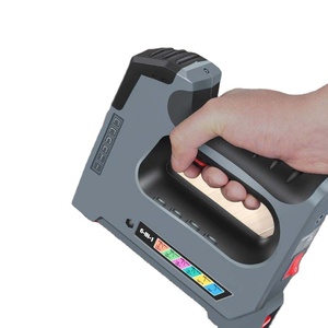 Pistolet à clous électrique 6-en-1, machine à clouer pour le travail du bois, alimentée par batterie rechargeable - Product Image 1