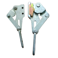 Clips de câble en acier allié automatiques personnalisés, pince de conducteur de qualité supérieure, connexion de fil de fibre optique, gestion optimale des câbles