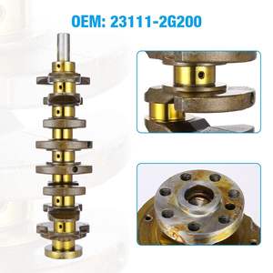 Moteur <span class=keywords><strong>prix</strong></span> usine G4KE pour Hyundai <span class=keywords><strong>Kia</strong></span> Sonata Forte Optima <span class=keywords><strong>Sportage</strong></span> 2.4L 23111-2G200 vilebrequin moteur - Product Image 4