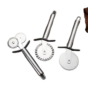 Nướng công cụ và thiết bị thép không gỉ bánh <span class=keywords><strong>pizza</strong></span> bánh xe đa chức năng bánh <span class=keywords><strong>Pizza</strong></span> Peel xẻng với clip - Product Image 4