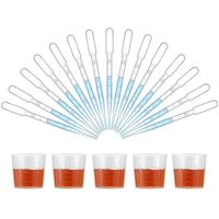 Pipettes Pasteur jetables en PE pour laboratoire, 3 ml, 1 ml, 2 ml, 3 ml, 5 ml, 10 ml, certifiées CE ISO