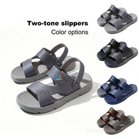 Sandales décontractées 2-en-1 convertibles pour hommes, nouveau modèle, en TPU et semelle EVA, vente en gros