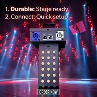 Lumière murale LED à pixels matriciels 3D programmable, colonne lumineuse 3D à puce unique pour la décoration de scène et d'événements