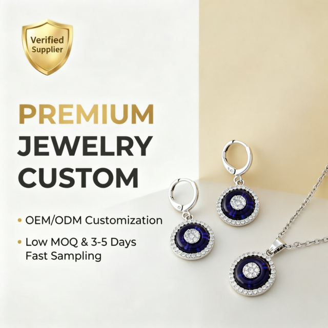 Summer Fashion Zircon-Studded Necklace Women Versatile Pendant Collarbone Earring Set High-End Chain Minimalist Star Design Gift