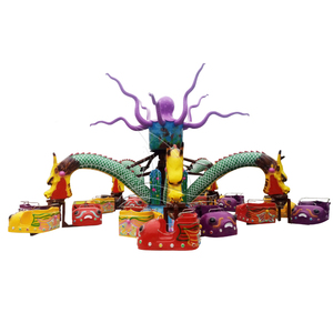 Manège géant en forme de <span class=keywords><strong>pieuvre</strong></span> pour enfants et adultes, équipement de parc d'attractions, fête foraine - Product Image 1