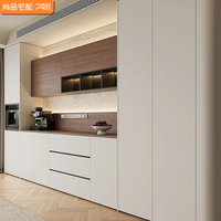 Meuble de rangement moderne et simple Wision pour salon, en bois, modulaire et écologique, par un fournisseur professionnel