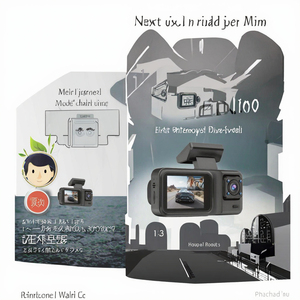 Kabellose Auto-Rückfahrkamera 1080P FHD WiFi Dashcam mit 2,0-Zoll-IPS-Bildschirm, MicroSD, 140° Weitwinkel & Nachtsicht - Product Image 3