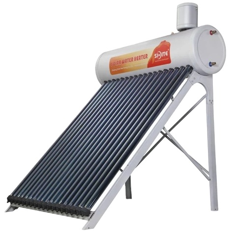 Pressurized Outdoor Electric Solar Water Heater Vacuum Tube for Garage & Hotel TDS Instructions Must Be Followed