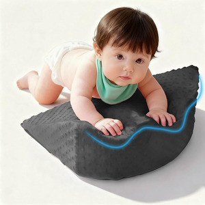 Almohada Ergonómica <span class=keywords><strong>para</strong></span> Bebés con Diseño 8567, Funda Extraíble y Lavable, Espuma Viscoelástica, <span class=keywords><strong>para</strong></span> Posición Boca Abajo, Regalo <span class=keywords><strong>para</strong></span> Recién Nacidos, Soporte Corporal - Product Image 1