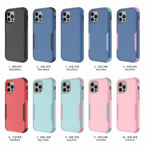 Adventurer 3 en 1 étui de téléphone robuste pour iPhone 7 8 15 Plus emballage de vente au détail inclus pare-chocs Anti-chute étui bon marché PC Durable - Product Image 6