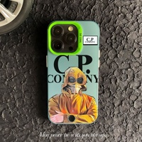 Coque de téléphone anti-chute et antichoc Fashion Electroplate IMD CP Company pour iPhone 12 13 14 15 16 17 Pro Max Plus