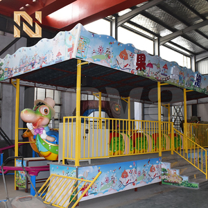 Nova Rides, Atracción de Parque de Diversiones, Tren Eléctrico de Montaña Rusa Steel Dragon, Mini Montaña Rusa de 12 Plazas en Venta - Product Image 3
