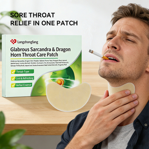 Klaar voor verzending Kruiden Coral Dragon Horn keelpleisters met 3 jaar houdbaarheid voor verlichting van keelklachten en gezondheidszorg - Product Image 4