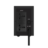 Fuente de alimentación ininterrumpida UPS 1000VA/600W Estabilizador de voltaje de retardo de respaldo de servidor de sala de monitoreo de computadora en espera única