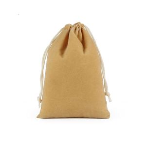 Sacs à cordon personnalisés brodés de luxe, petits sacs en velours pour bijoux, pochettes pour emballages cadeaux de bijoux, vente chaude - Product Image 4