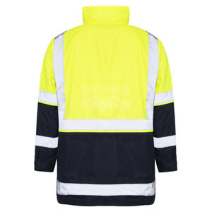 High Visibility Breathable Workwear High Visibility Safety <b>Jacket</b> For Online Sale Factory <b>Construction</b> Reflective <b>Working</b> <b>Jacket</b> - Product Image 4
