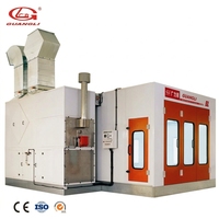 Cabine de peinture automobile Guangli avec four de séchage pour la peinture et la retouche professionnelles des voitures