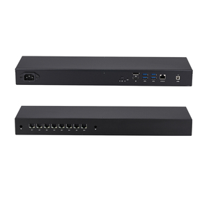Q1000GE/ Q1000GEX/ Q1000GP Qotom Q1000GE Soft Router PC avec processeur Core i3/i5/i7 de 8e/10e génération - 8 ports LAN, RS232, boîtier mini/1U Rack, compatible Ex - Product Image 4