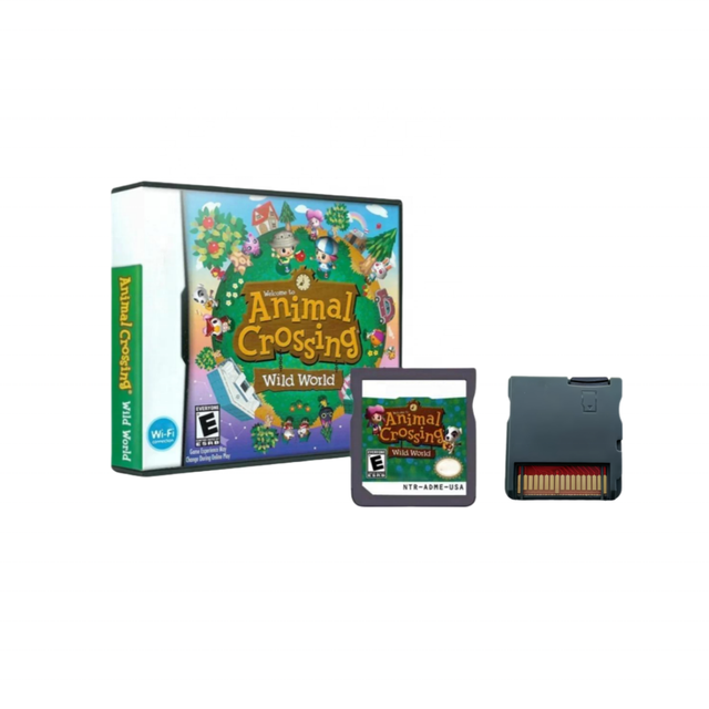 Retro Game Card for Animal Crossing Wild World Video Games for Nintendo for 3DS DSI DS XL Carteidges with Box Package