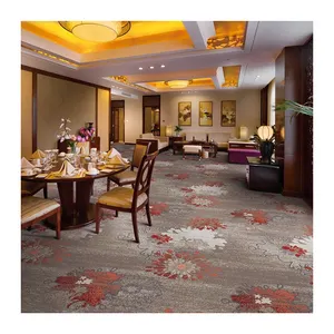 cheap High Quality Machine Made Woven pp Hotel Floral Wilton Carpet