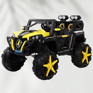 ที่กําหนดเองผู้ผลิตจีนไฟฟ้าพลาสติก 12V ไฟฟ้ารถนั่งสําหรับเด็กสี่คนขับออกแบบรถเพลง/RC - Product Image 6