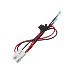 2FT Female Spade Quick disconnector with Car fuse Sb 50 Amp Power Recessed Bracket power cable For 12V Battery