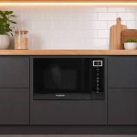 Four à micro-ondes et gril encastrable MOBORV B20B en acier inoxydable 700W, certifié CE SAA CCC, pour camping-car, caravane