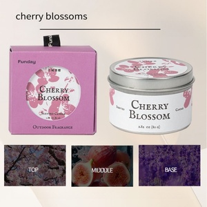 เทียนหอมทำมือกลิ่นหอมติดทนนาน80ก. สั่งติดฉลากได้หรูหราสามารถใส่เทียนหอมพร้อมฝา - Product Image 6