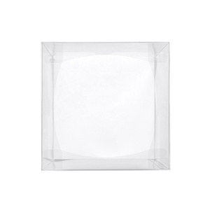 12x12x12 <b>Clear</b> Plastic PET PP Transparent Packaging <b>Gift</b> <b>Box</b> for Flowers Cake Candy Wedding & Party Favor Made of Art Paper - Product Image 5