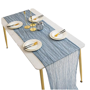 Manteles y Caminos de Mesa Tejidos al por Mayor, de Color Sólido y Estampados, para Decoración del Hogar, Hoteles y Fiestas - Product Image 2