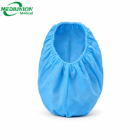 Mediunion Couvre-chaussures jetables légers en PP pour usage domestique 1,3-1,7g Bleu Prix usine