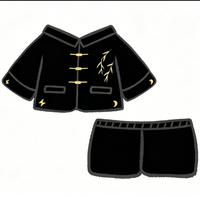 Vêtements de poupée personnalisés en gros OEM/ODM pour tenues de poupées BJD en coton