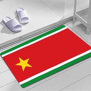 Alfombra rectangular de goma y poliéster con bandera de <span class=keywords><strong>Guadalupe</strong></span>, alfombrilla antideslizante de 40x60 cm para entrada y cocina - Product Image 4